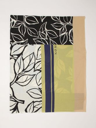 Noisy May Foulard in cotone con stampa floreale all-over