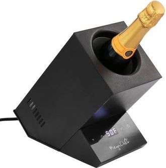 MegaChef Electric Wine Chiller with Digital Display in Black at Nordstrom