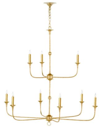 Currey & Company Nottaway Two-Tier Chandelier