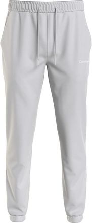 Calvin Klein Grijze Katoenen Broek - Heren - Sweatpants - Grijs - S - Katoen - Broeken