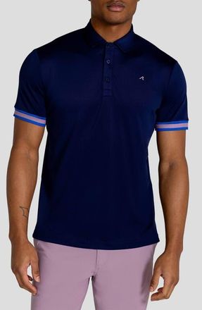 Redvanly Cromac Piqu&eacute; Polo in Midnight Navy at Nordstrom, Size Xx-Large