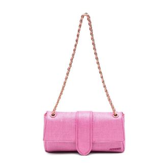 Jacquemus Borsa a spalla Le Bambino Chaine - - Bags - Donna - Rosa - ONE SIZE