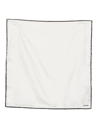 Tom Ford Zijden sjaal - Wit