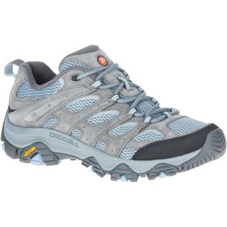 Merrell Wanderschuh MERRELL MERJ036344, Damen, Gr. 37,5, grau, Leder, Synthetik, unifarben mit Farbeins&auml;tzen, Schuhe Wanderschuh