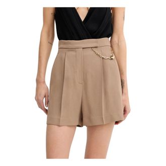 Elisabetta Franchi Mujer, Pantalones cortos, Marr&oacute;n, Talla: L