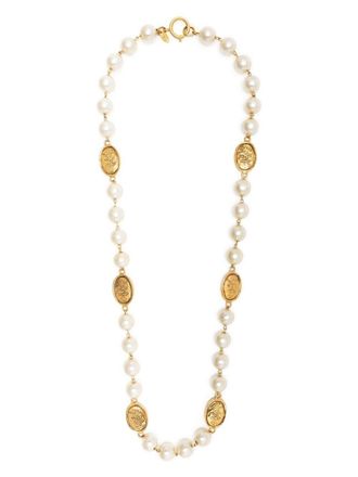 Chanel Collana con perle sintetiche 1986-1992 - Bianco