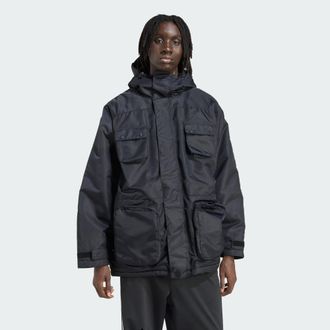 adidas Originals ADIDAS Originals Mens Parka CPH Jacket - Black Polyamide - Size X-Small