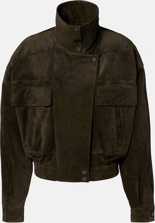 Saint Laurent Giacca in suede