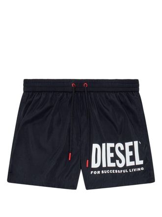 Diesel Costume da bagno con stampa - Nero