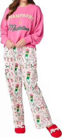 Shiraleah Celebration Boxer Pants In Ivory