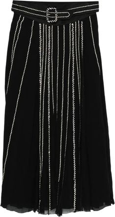 Prada crystal-embellished skirt - Zwart
