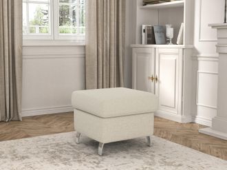 Sit&more Stauraumhocker »Visby« auch erhältlich in dem mit Wasser zu reinigendem Soft clean Bezug