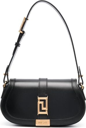 Versace Black Greca Goddess Mini Shoulder Bag