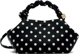 Ganni Borsa tote a pois - Nero