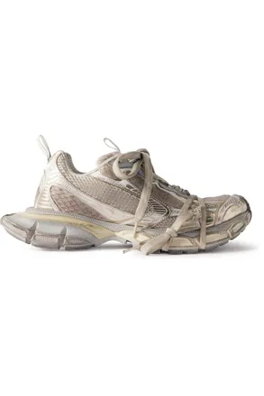 Balenciaga Multicolor Mesh And Rubber 3 Xl Sneakers from