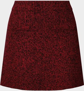 Et Ochs Iris Marled Knit Miniskirt