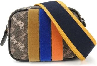 Coach Pre-owned Cross Body Bags, female, Black, Size: ONE SIZE Pre-owned Plastic shoulder-bags