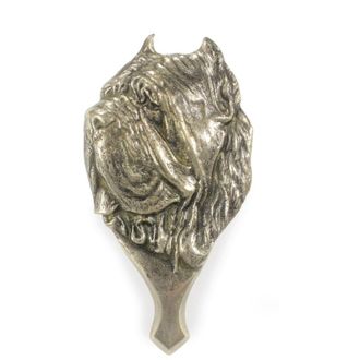 OEM Mast&iacute;n Napolitano, Mast&iacute;n Napolitano, Mastino Napoletano - Aldaba De Puerta En Forma De Cabeza De Perro, Aldaba De Lat&oacute;n, Decoraci&oacute;n De Puerta Retro D