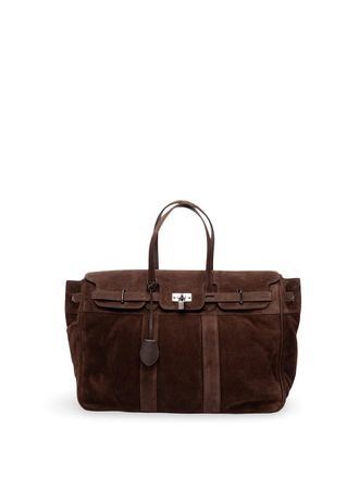 Brunello Cucinelli Explorer Travel Bag In Suede