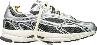 Mercer Amsterdam The Re-Run Twin Mesh - Dames - Sneakers - Grijs - 40 EU - Schoenen