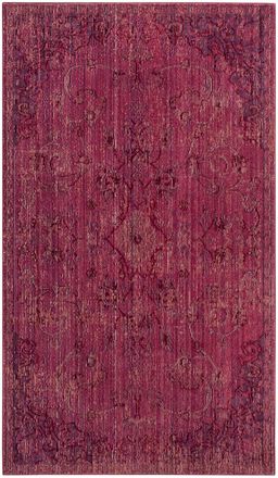 Safavieh Alfombra poli&eacute;ster rosso/rosso 91 x 152 cm