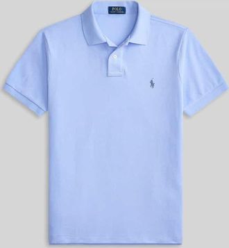 Polo Ralph Lauren Regular Fit Poloshirt aus reiner Baumwolle in Royal, Gr&ouml;&szlig;e XXL