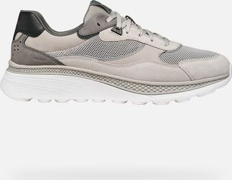 Geox Scarpe Spherica Actif X1 Uomo Grigio Chiaro