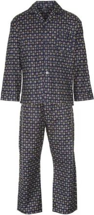 Generic New Mens Champion Diamond Winceyette Brushed Cotton Pyjama Set Lounge Wear UK (UK, Alpha, XL, Regular, Regular, Blue)