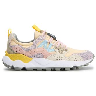Flower Mountain Womens Yamano 3 Trainers - Natural Suede - Size UK 7.5
