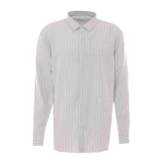 Saint Laurent Camisa Cassandre Slim - Shirts - Hombre - Gris - 2XL