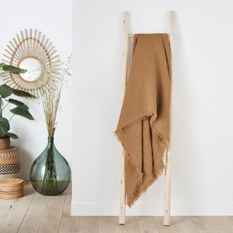 La Redoute Interieurs Plaid in gewassen linnen, Linange