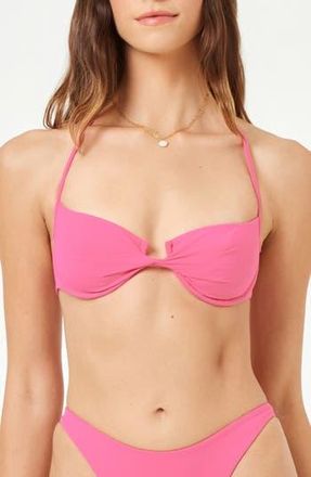 L*Space Toni Twist Underwire Bikini Top in Bubblegum Pink at Nordstrom Rack, Size X-Small