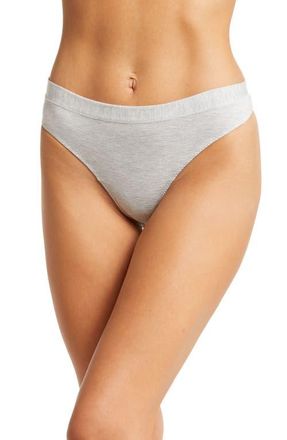 MeUndies FeelFree Thong in Heather Grey at Nordstrom, Size Xx-Large