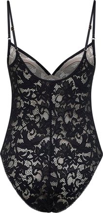 Zimmermann Womens Bodysuit Lace Black Polyamide Tops Top