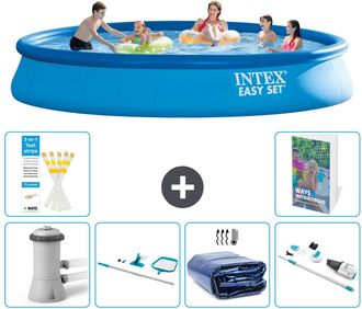 Intex Piscina Easy Set Redonda - 457x84 Cm - 7-piezas S323