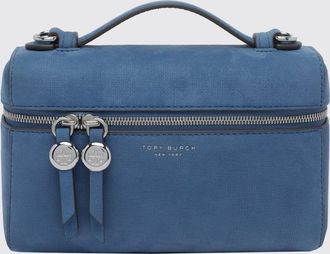 Tory Burch Mini borsa a mano Romy in pelle nabuk con manico estraibile