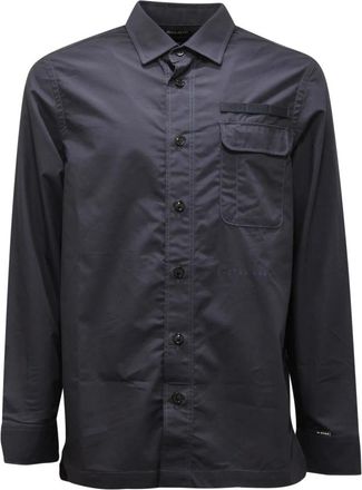 G-Star Regular Fit Blauw Katoenen Overhemd - Heren - Casual Overhemden - Blauw - S - Katoen - Overhemden