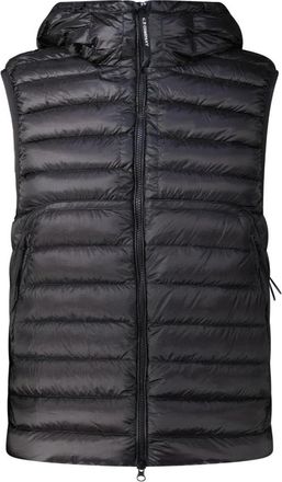 C.P. Company Goggle Vest - Heren - Bodywarmers - Zwart - XL - Nylon - Jassen