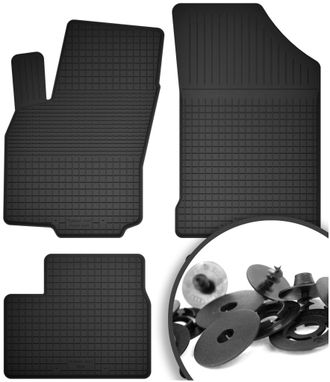 OEM Alfombrillas De Goma + Topes Para: Suzuki Sx-4 S-cross Fl Crossover (2018-)