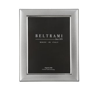 BELTRAMI Portafoto Milano foto 13x18 cm Beltrami con argento Miro Silver