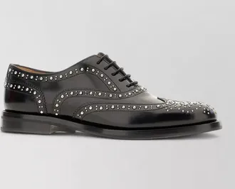 Churchs leather lace-up oxford shoes