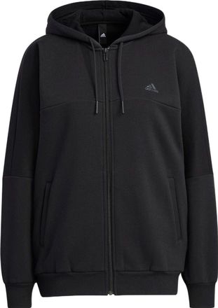 adidas (WMNS) adidas Word Fleece Hoodie Asia Sizing Black HM2814