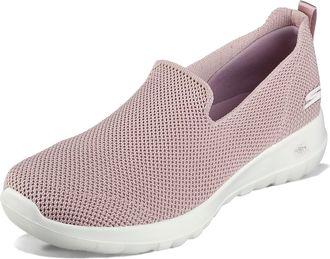 Skechers Womens Go Walk Joy-Sensational Day Sneaker, Mauve, 5 UK