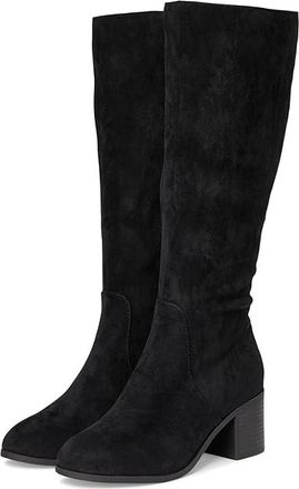Journee Collection Romilly Womens Boots Black Suede : 7.5 M, Synthetic