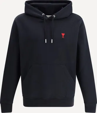 Ami Logoed Hoodie Male L