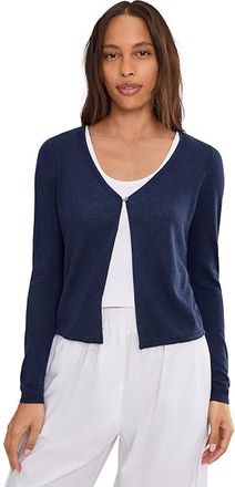 Tommy Bahama Adeline Cardigan Womens Sweater Coastline : LG (US 12-14), Linen/Viscose