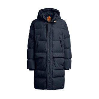 Parajumpers Long Bear Parka met capuchon - Heren - Mantels - Blauw - Maat: XS Nylon