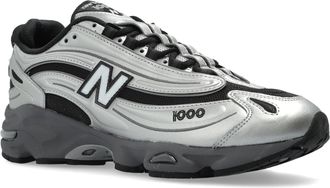 New Balance Unisex Sneakers M1000 Silver Metallic Trainers