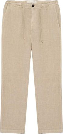 Roy Rogers Pantalone Chino Portofino - Heren - Straight fit broeken - Beige - XS - Linnen - Broeken