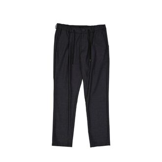 Herno Grijze Wol Casual Broek
